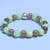 Krython Lime Green Calcite + Smoky Quartz Bracelet BOYBEADS Fall 2026 Collection