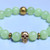 Xelthor Gift Set of 2 Lime Green Calcite Gold Skull Bracelet BOYBEADS Fall 2026 Collection