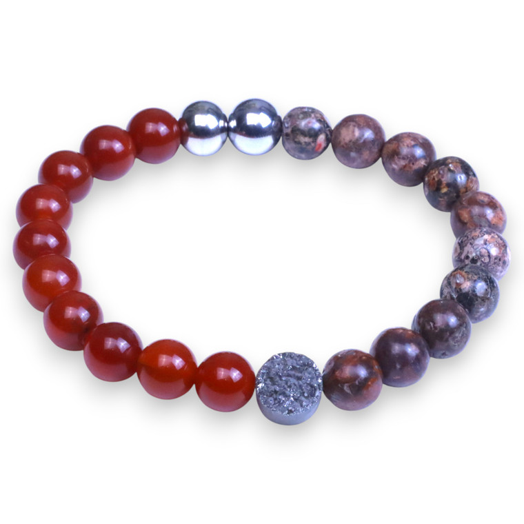 BOYBEADS Winter Sale 8.5" Beaded Bracelet- SKU45