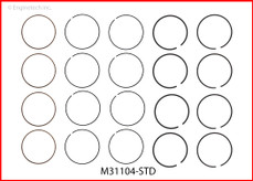 M31104 Piston Ring Set