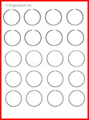S31154 Piston Ring Set