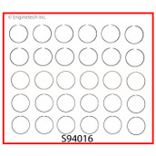 S94016 Piston Ring Set