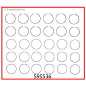 S95536 Piston Ring Set