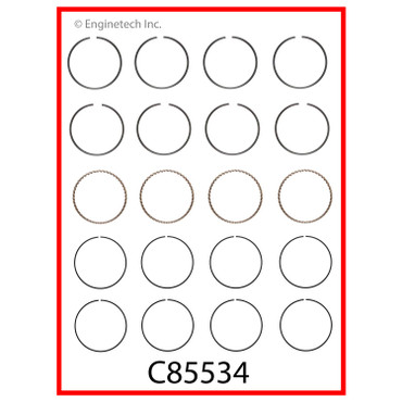 C85534 Piston Ring Set