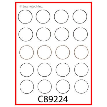 C89224 Piston Ring Set