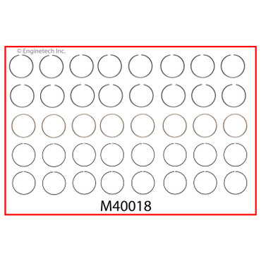 M40018 Piston Ring Set