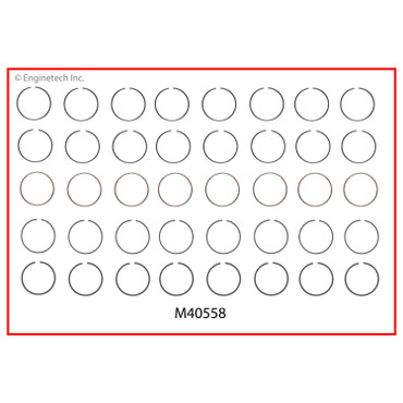 M40558 Piston Ring Set