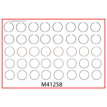 M41258 Piston Ring Set