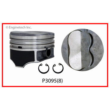P3095(8) Piston Set