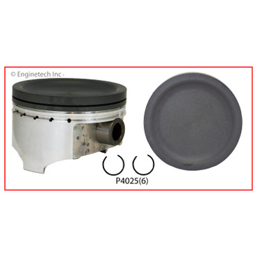 P4025(6) Piston Set