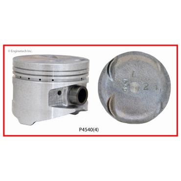 P4540(4) Piston Set