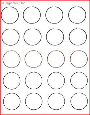 S34454 Piston Ring Set