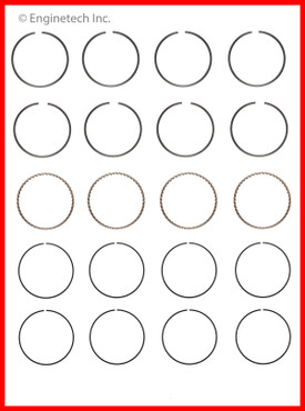 S77004 Piston Ring Set