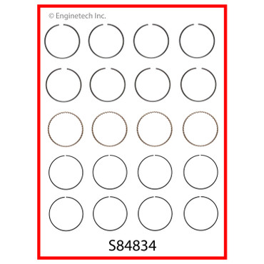 S84834 Piston Ring Set