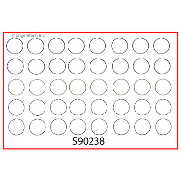 S90238 Piston Ring Set