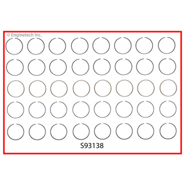 S93138 Piston Ring Set