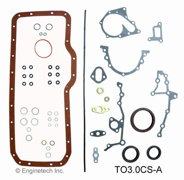 TO3.0CS-A Gasket Set - Lower