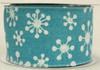 Modern Flakes Ribbon-Caribbean Blue