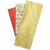 Holly Berry Assortment-red, holly print, metallic gold  (200 sheets)  SALE $25.00