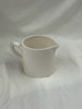 herringbone white ceramic pitcher 