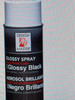 glossy black spray 