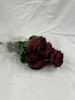 deep red french ranunculus silk flowers