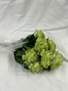 french ranunculus silk flowers green