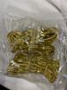 6" Gold Stretch Loops 100pk
