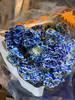 Blue carnations packed 25/bunch