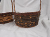 10" Round Stained Handle Basket