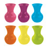 7" Sweetheart Vase - Lollipop Assortment - Sale Price