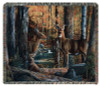 Broken Silence II Tapestry Throw
