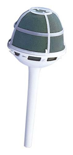 Oasis Wedding Belle Holder-Medium White Straight Handle