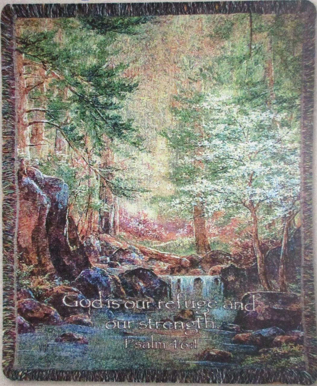 Nature's Retreat Tapestry Throw