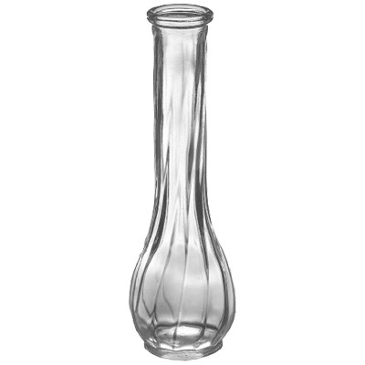 9" Swirl Bud Vase