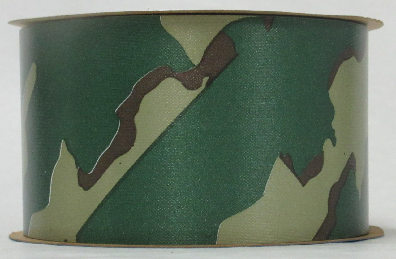 camo satin ribbon