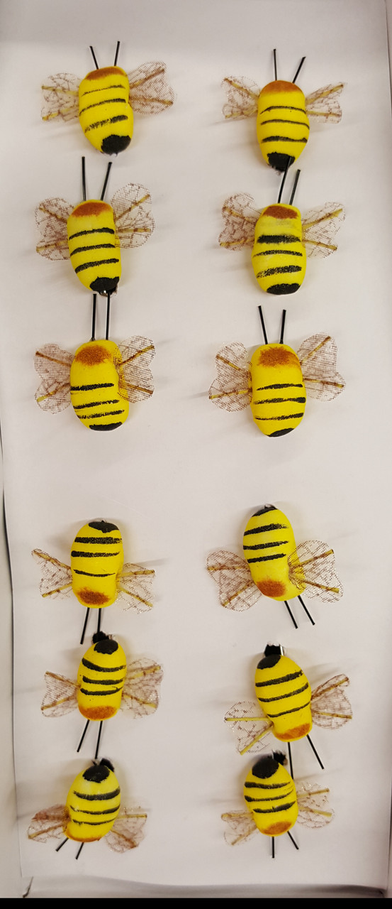 1.5" Mushroom Bee