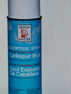 larkspur blue spray 