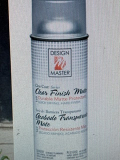 clear finish matte spray