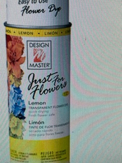 just for flowers spray lemon