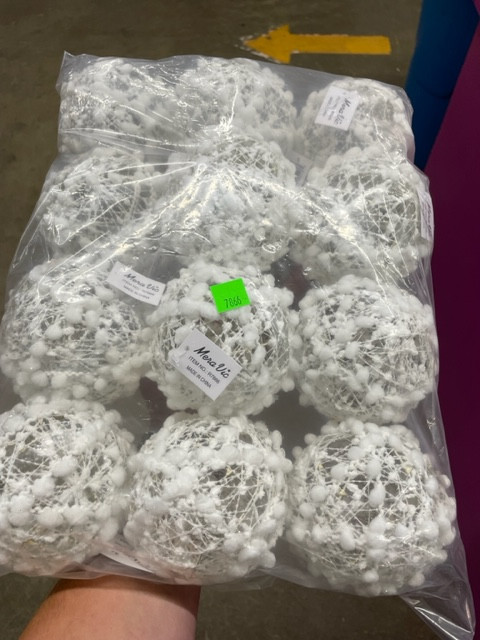 puff ball ornament 12-Pack