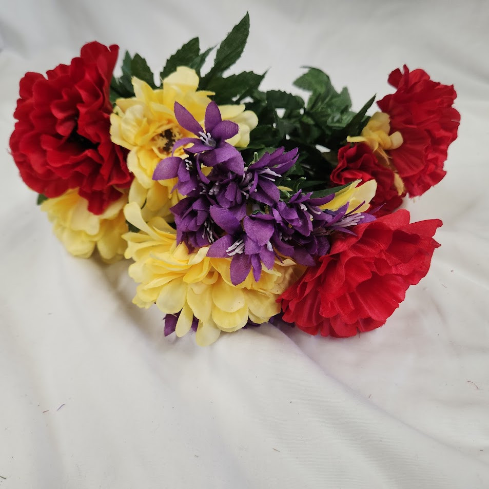 Poppy/Zinnia Bush - Spring