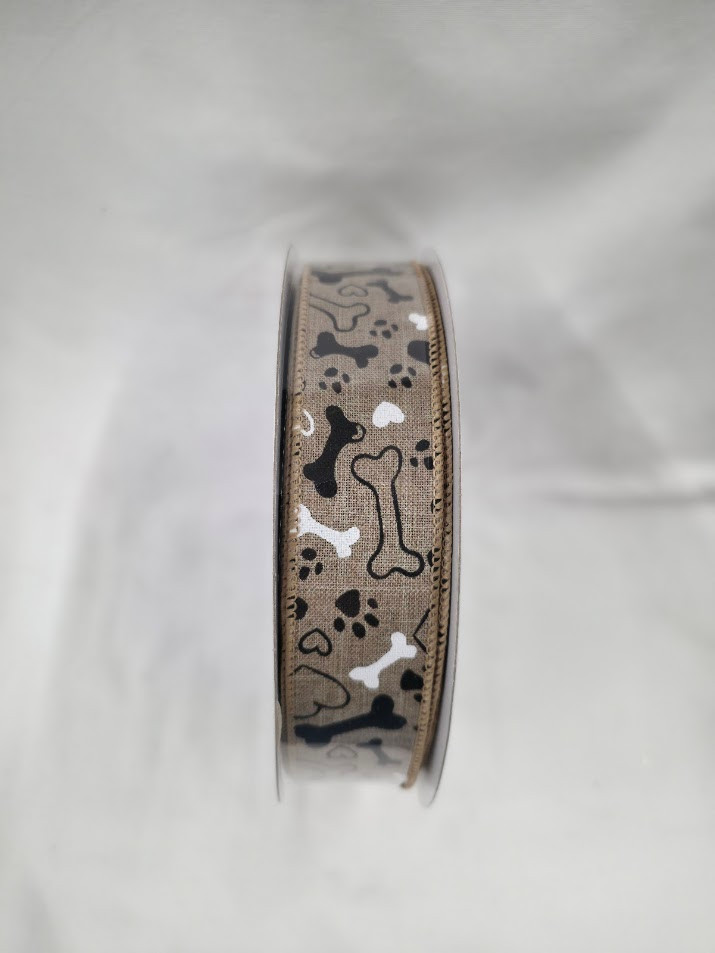 #9 Natural Linen - Doggie Love 50y