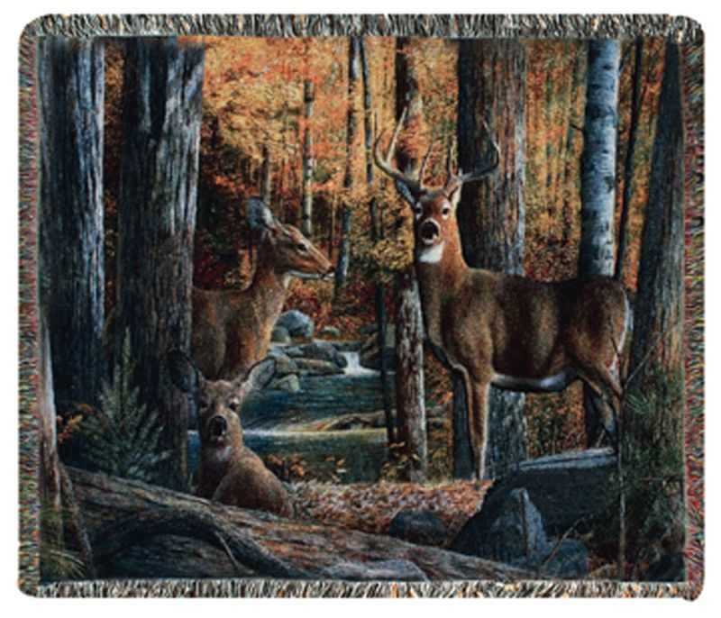 Broken Silence II Tapestry Throw
