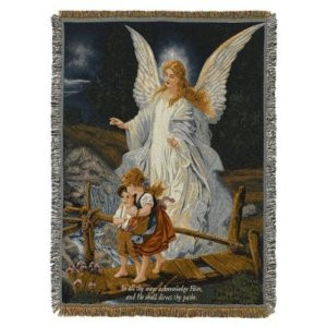 Direct Thy Path Tapestry Throw