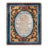 Lord's Prayer Tapestry Throw