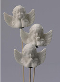 Porcelain Angel Head Pick