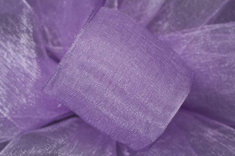 Chiffon (Organza) Ribbon-Lavender