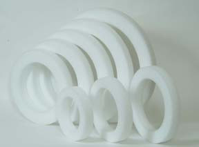 Styrofoam Wreath   *MANY SIZES