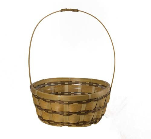 Round Wood Chip Basket   *MORE SIZES